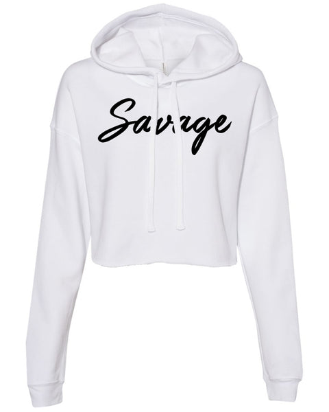 SAVAGE Women's Crop Hoodie