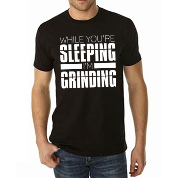 SLEEPING/GRINDING Men's Shirt