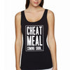 cheat meal womens black tank.jpg