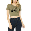 HUSTLE T-Shirt Crop Top